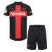 Camisa de time de futebol Bayer Leverkusen Florian Wirtz #10 Replicas 1º Equipamento Infantil 2023-24 Manga Curta (+ Calças curtas)